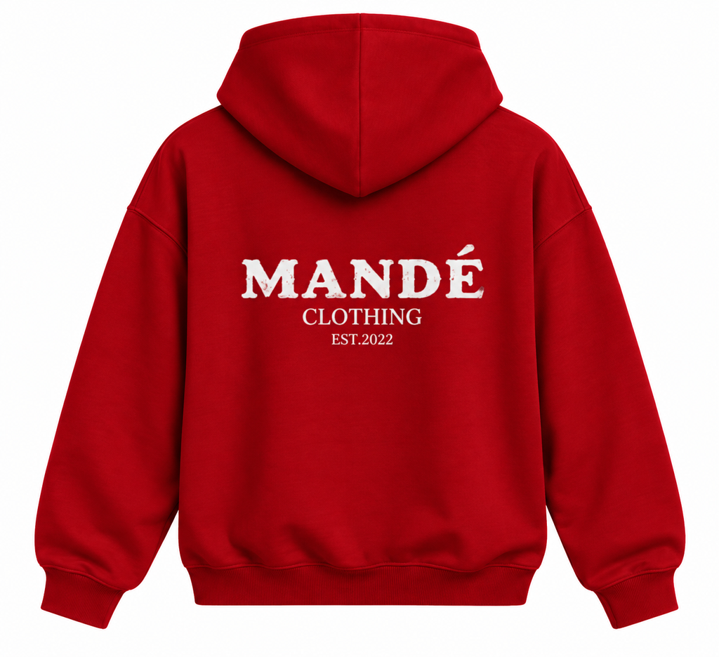 Mandé Hoodie – Red