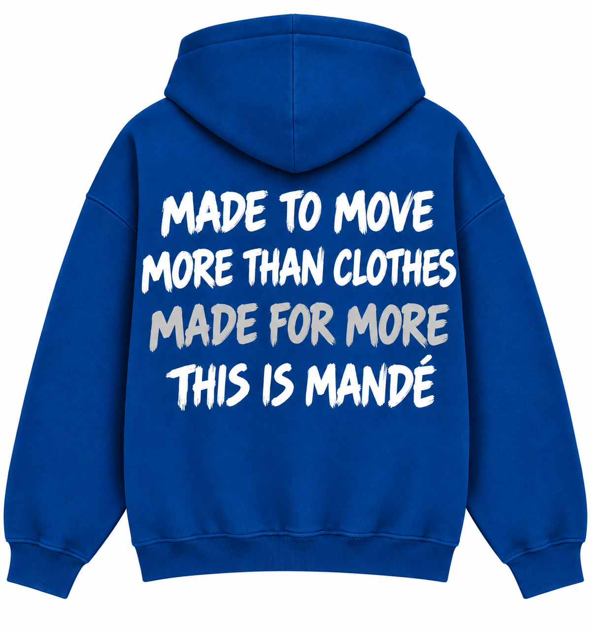 Mandé Clothing Hoodie – Royal Blue