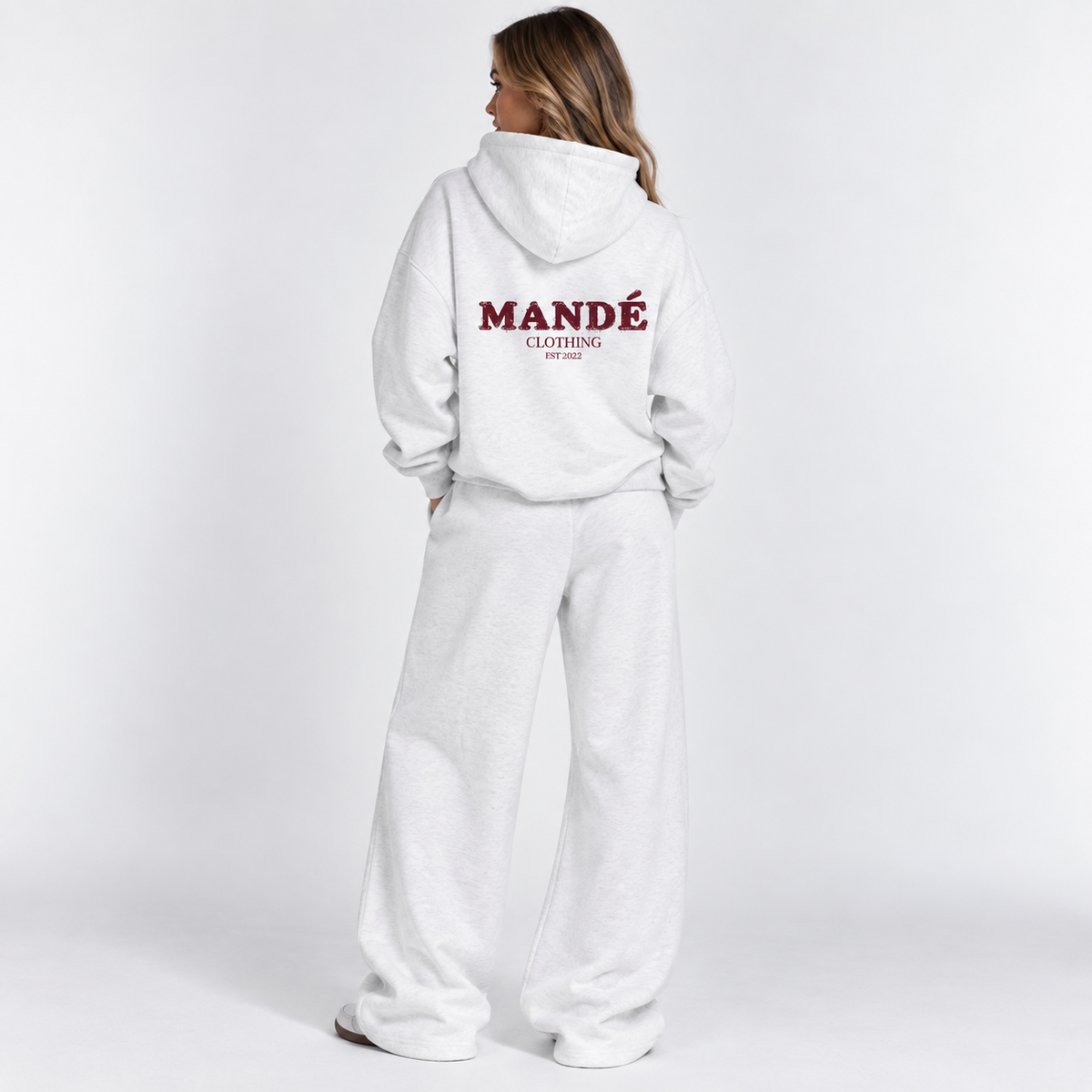 Mandé Hoodie & Byxa Set - Grey