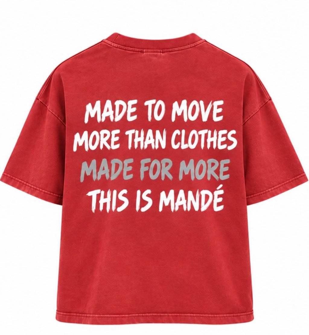 Mandé Clothing T-shirt baksida