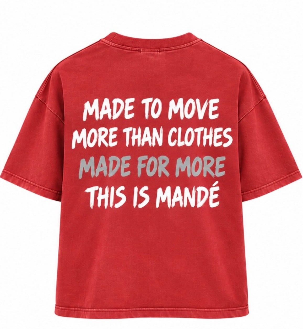 Mandé Clothing T-shirt baksida