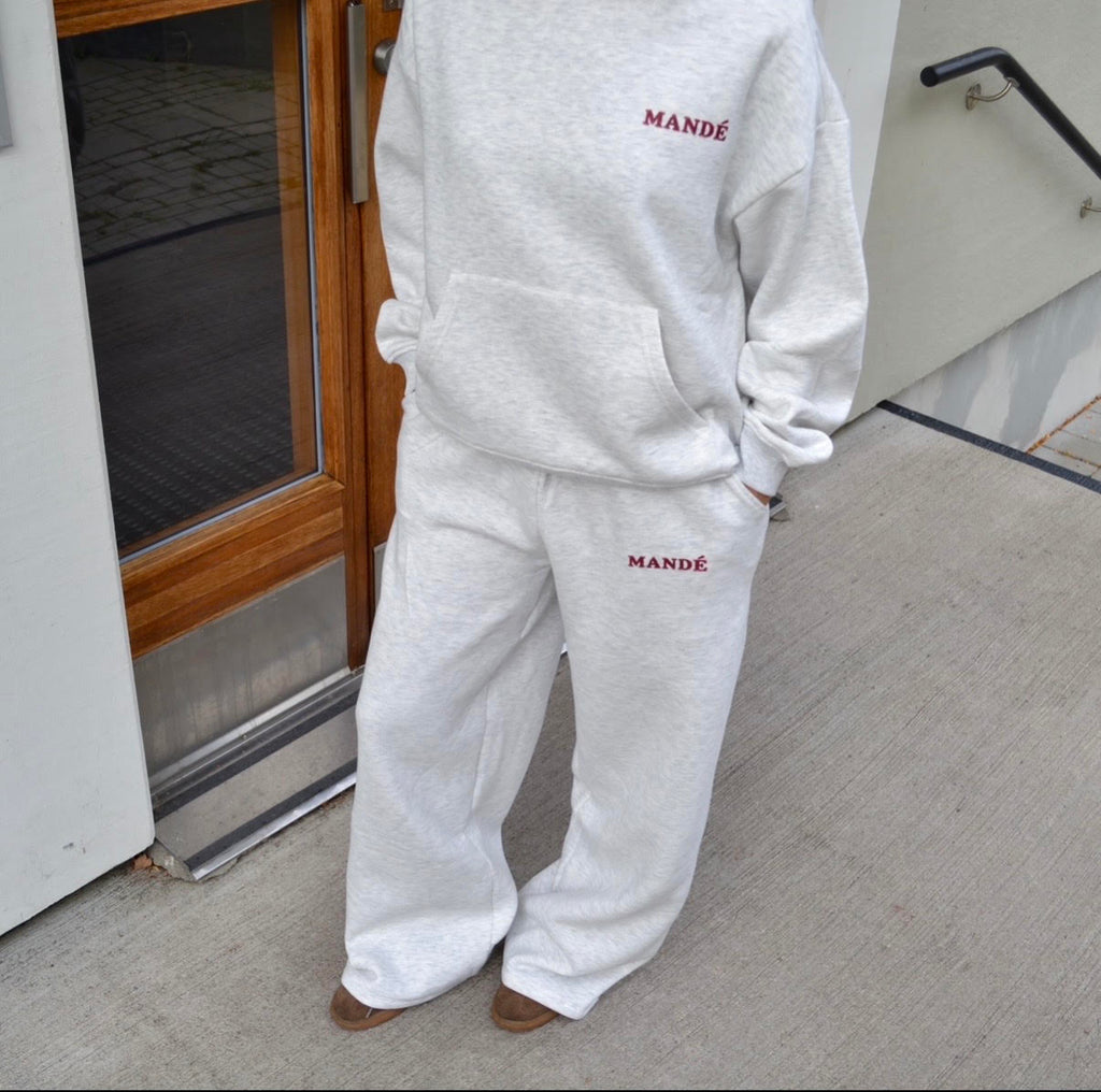 Mandé Hoodie & Byxa Set - Grey